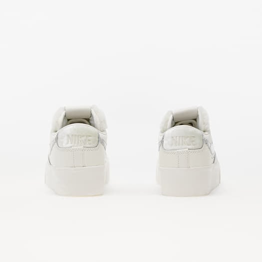 Women s shoes NIke Wmns Blazer Low Platform Sail Metallic Silver Footshop