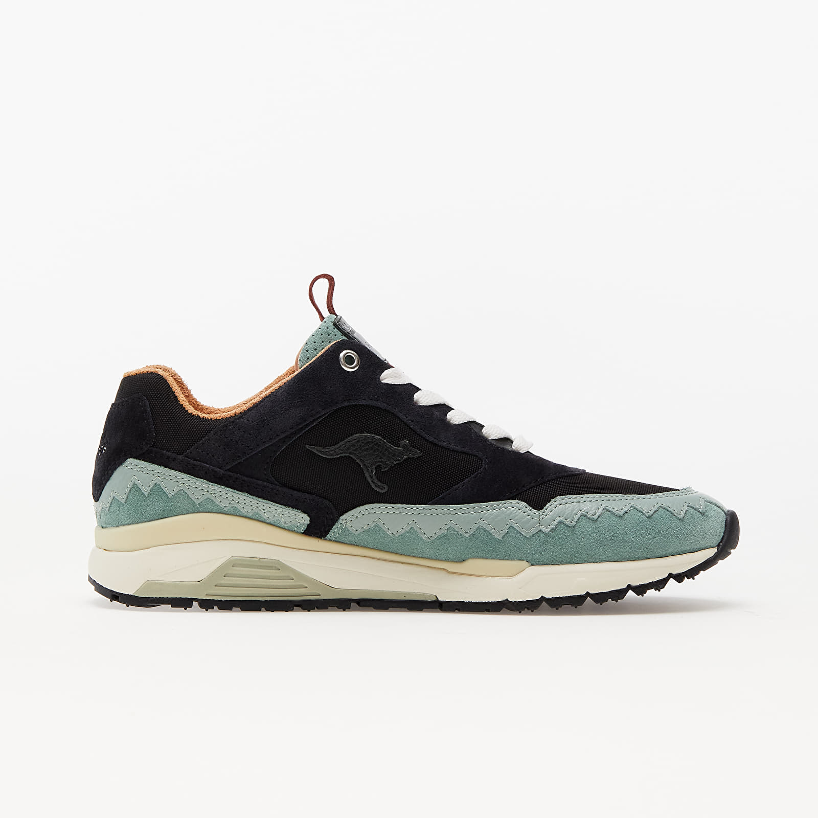 Pánské tenisky a boty Footshop x KangaROOS Ultimate 3 "Nocturna" Jet Black/ Mint