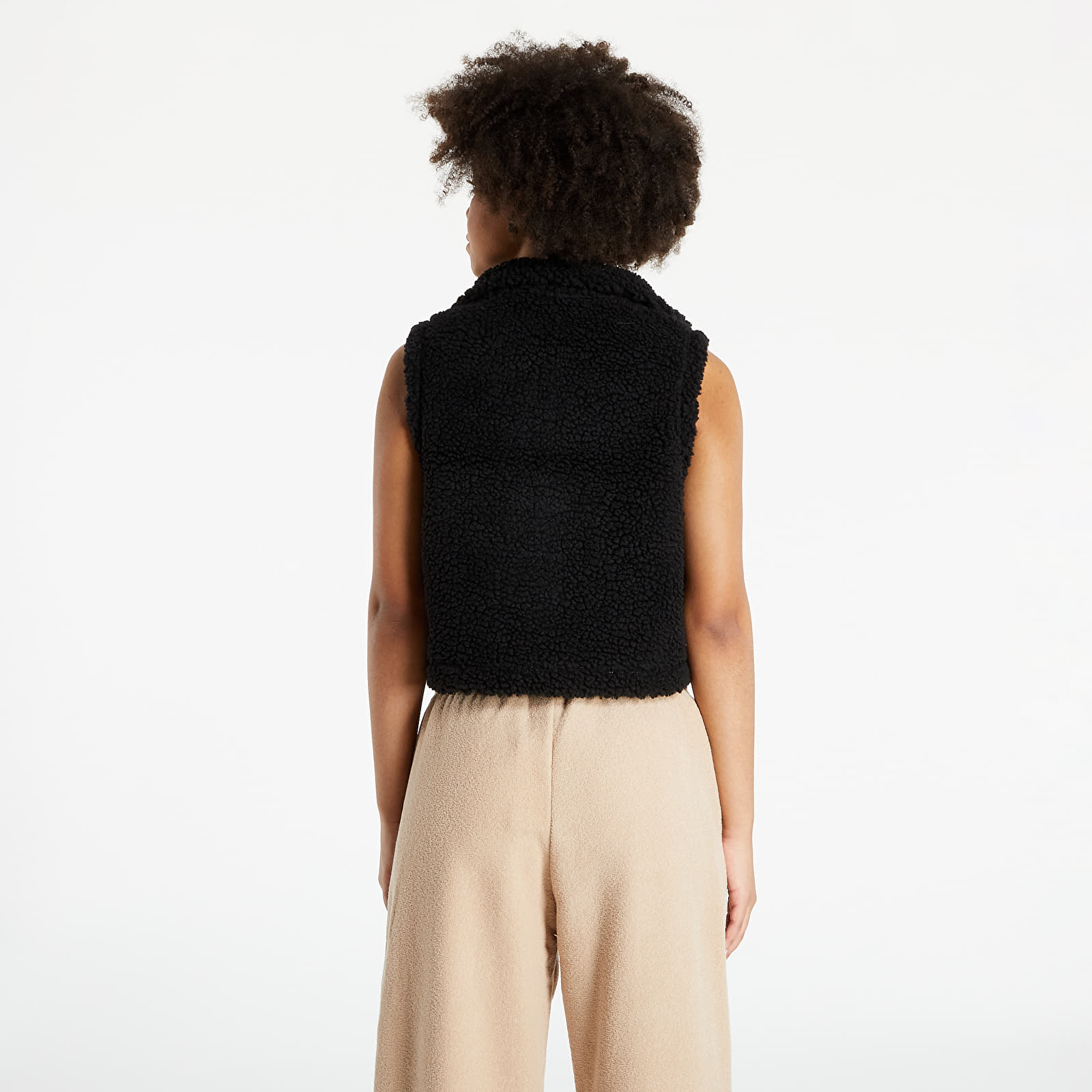 Westen Nike Sportswear Swoosh Women's Fleece Vest Black/ White