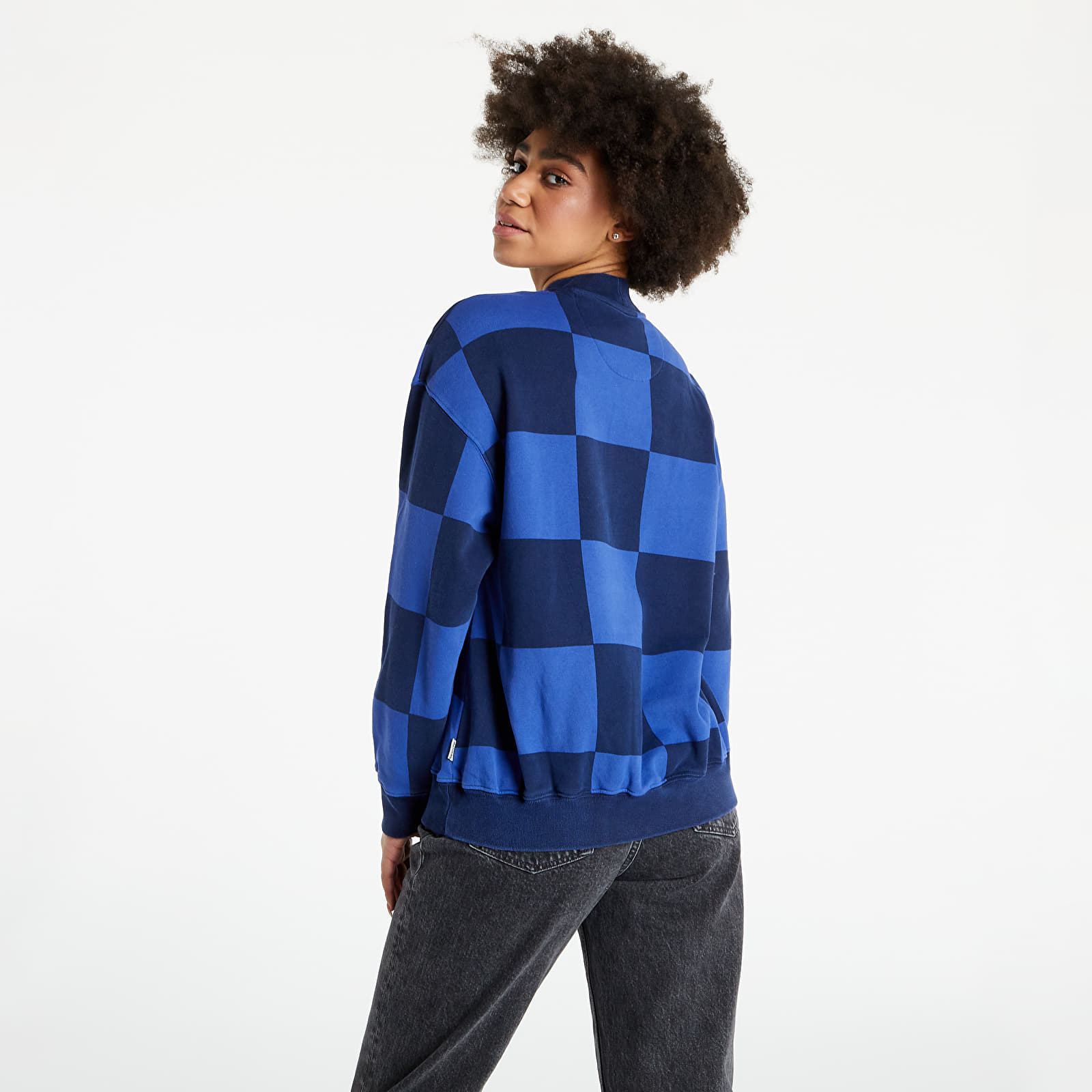 Stussy fleece mock clearance neck
