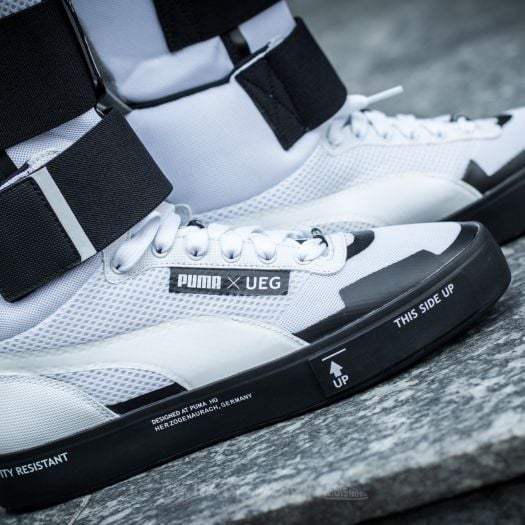 Scarpe donna Puma Court Play Boot x UEG Puma White Puma Black Footshop