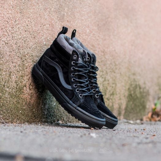 Men s shoes Vans Sk8 Hi MTE MTE Black Black Camo Footshop