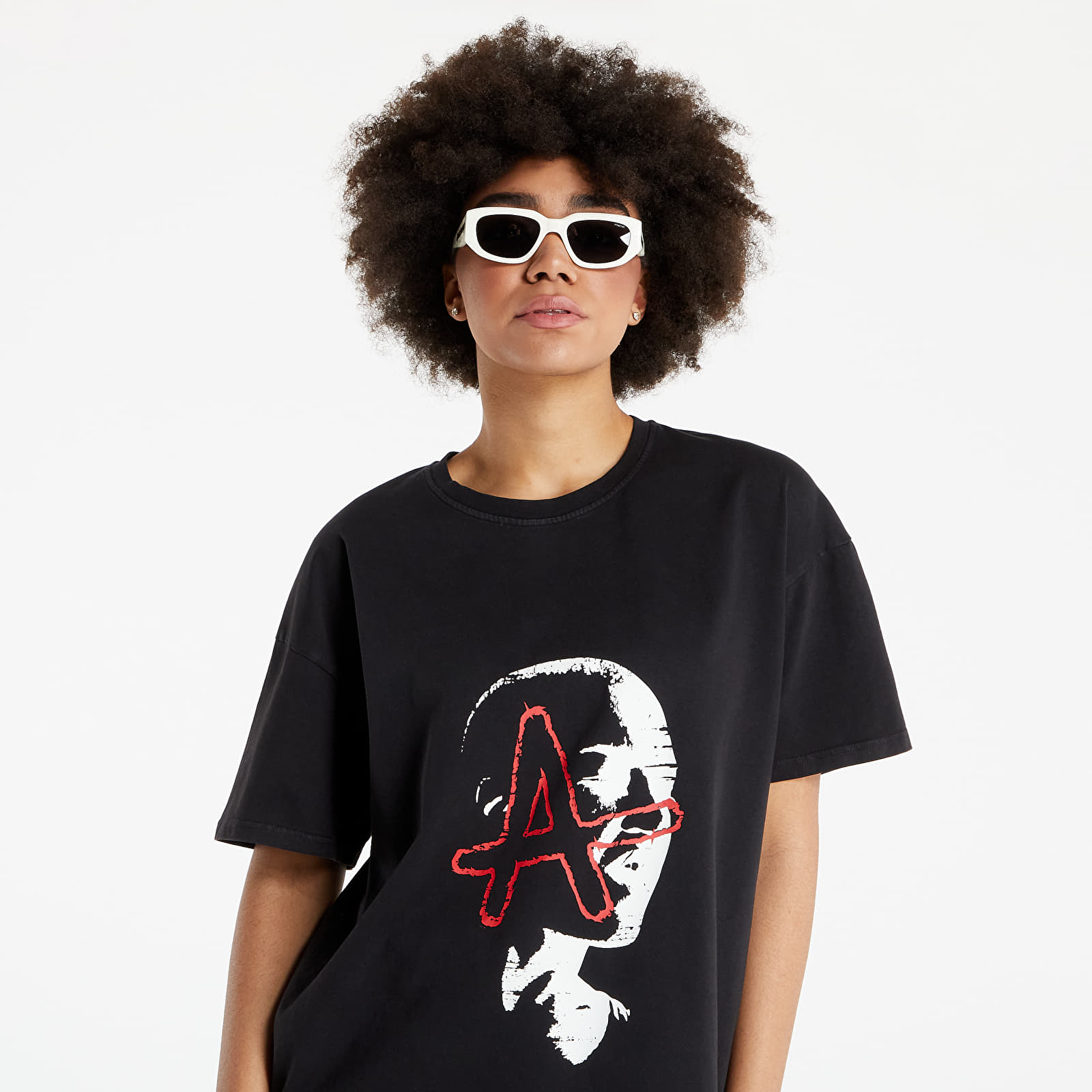 Marškinėliai Footshop x APEX Join The Alliance UNISEX T-Shirt Vintage Black/ White/ Red