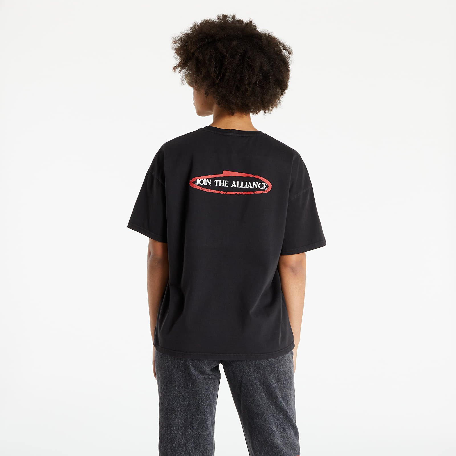 Marškinėliai Footshop x APEX Join The Alliance UNISEX T-Shirt Vintage Black/ White/ Red