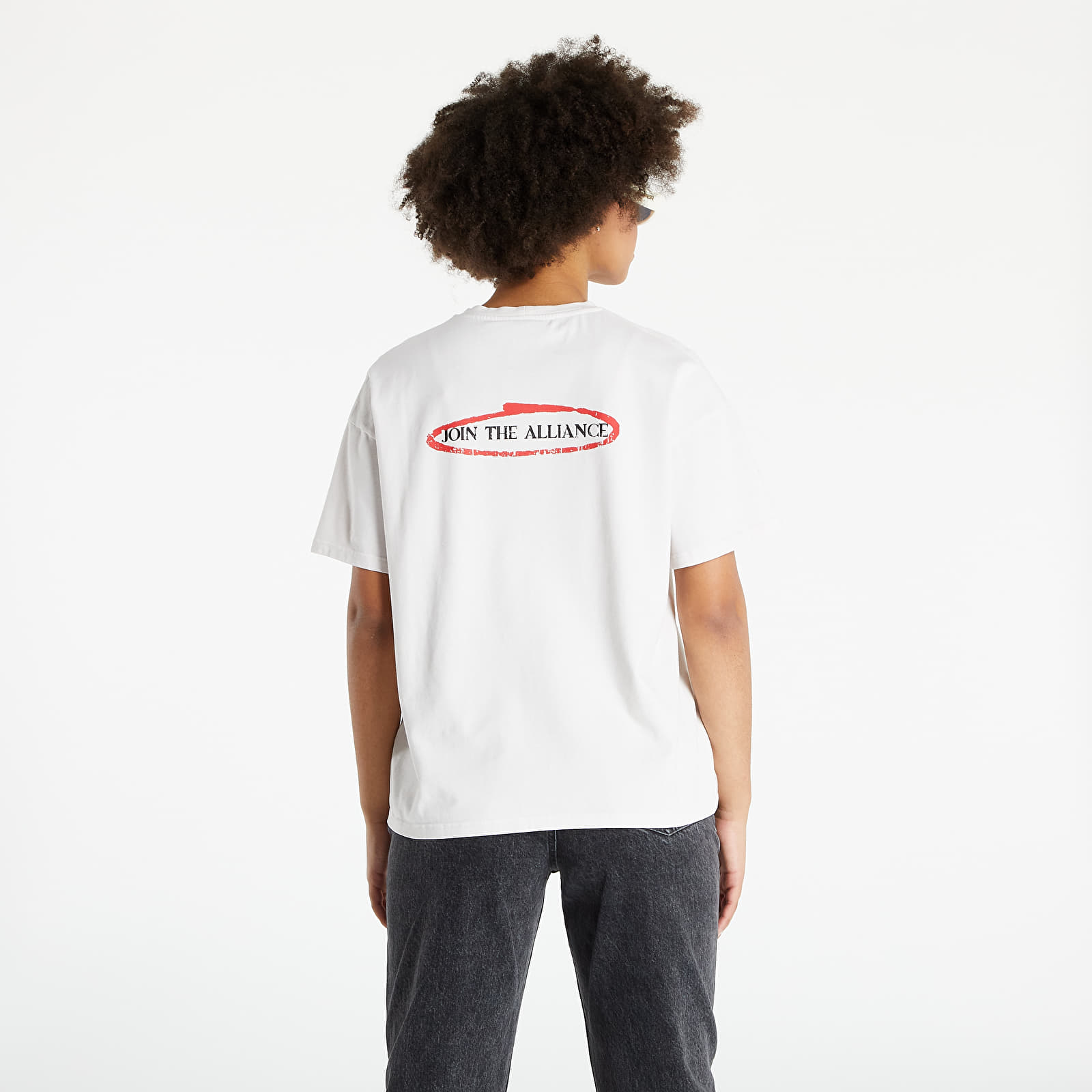 T-shirts Footshop x APEX Join The Alliance UNISEX T-Shirt Chalk White/ Black/ Red