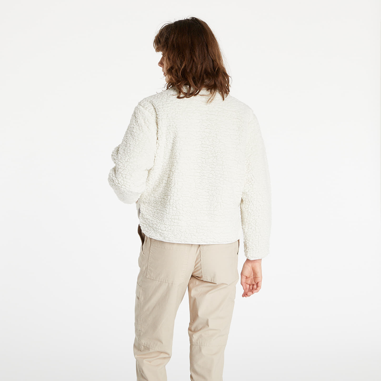 Bundy Converse Reversible Sherpa Jacket Egret Multi