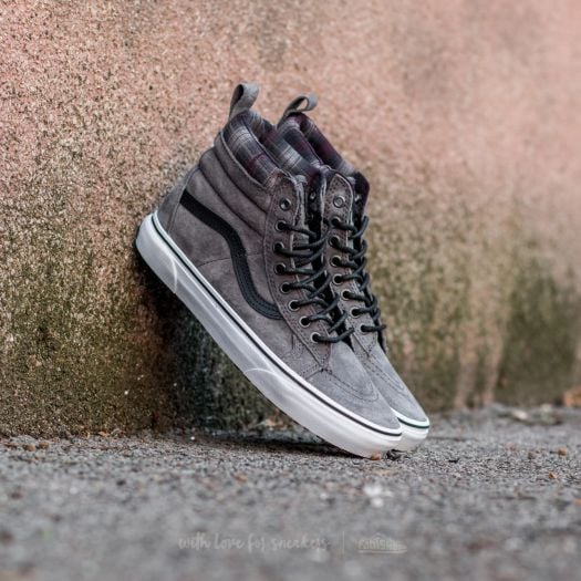 Vans high top hombre plata new arrivals