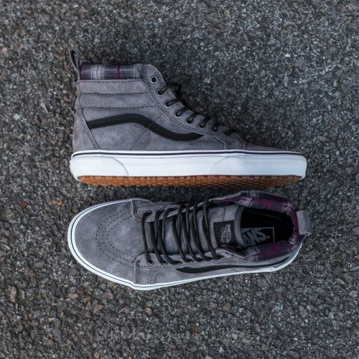 Sk8 hi best sale mte pewter plaid