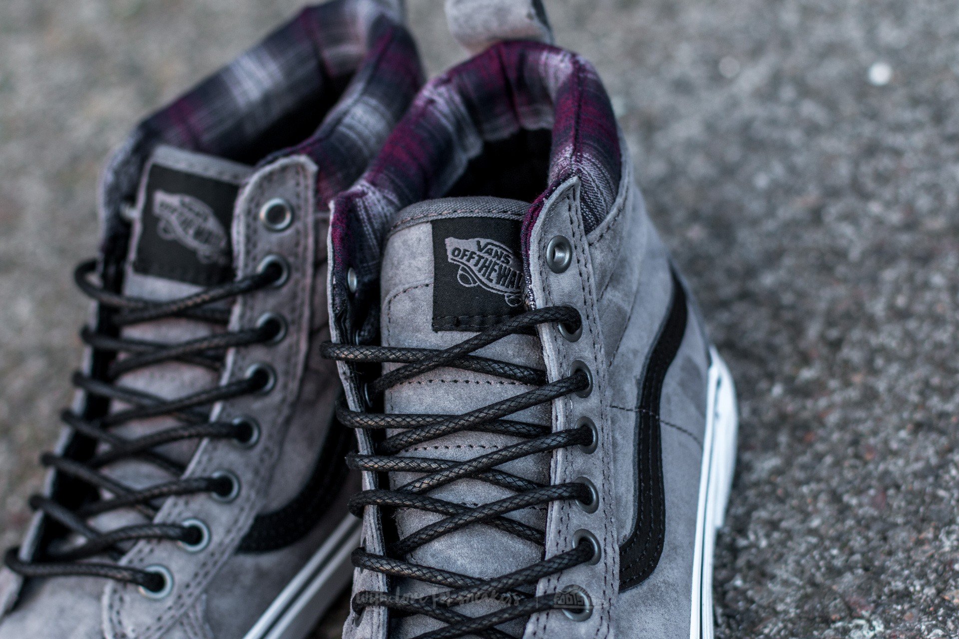 Vans sk8 top hi mte pewter