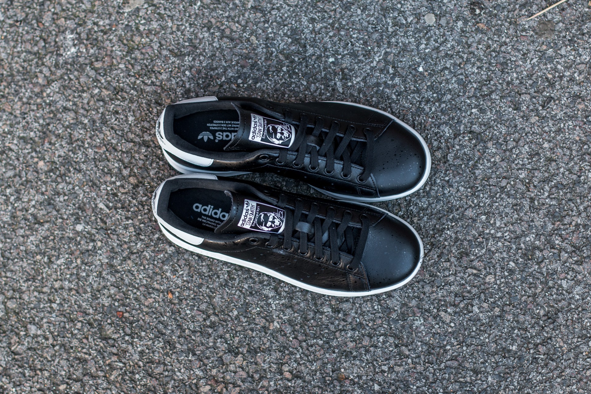 Men s shoes adidas Stan Smith Core Black Core Black Crystal White Footshop