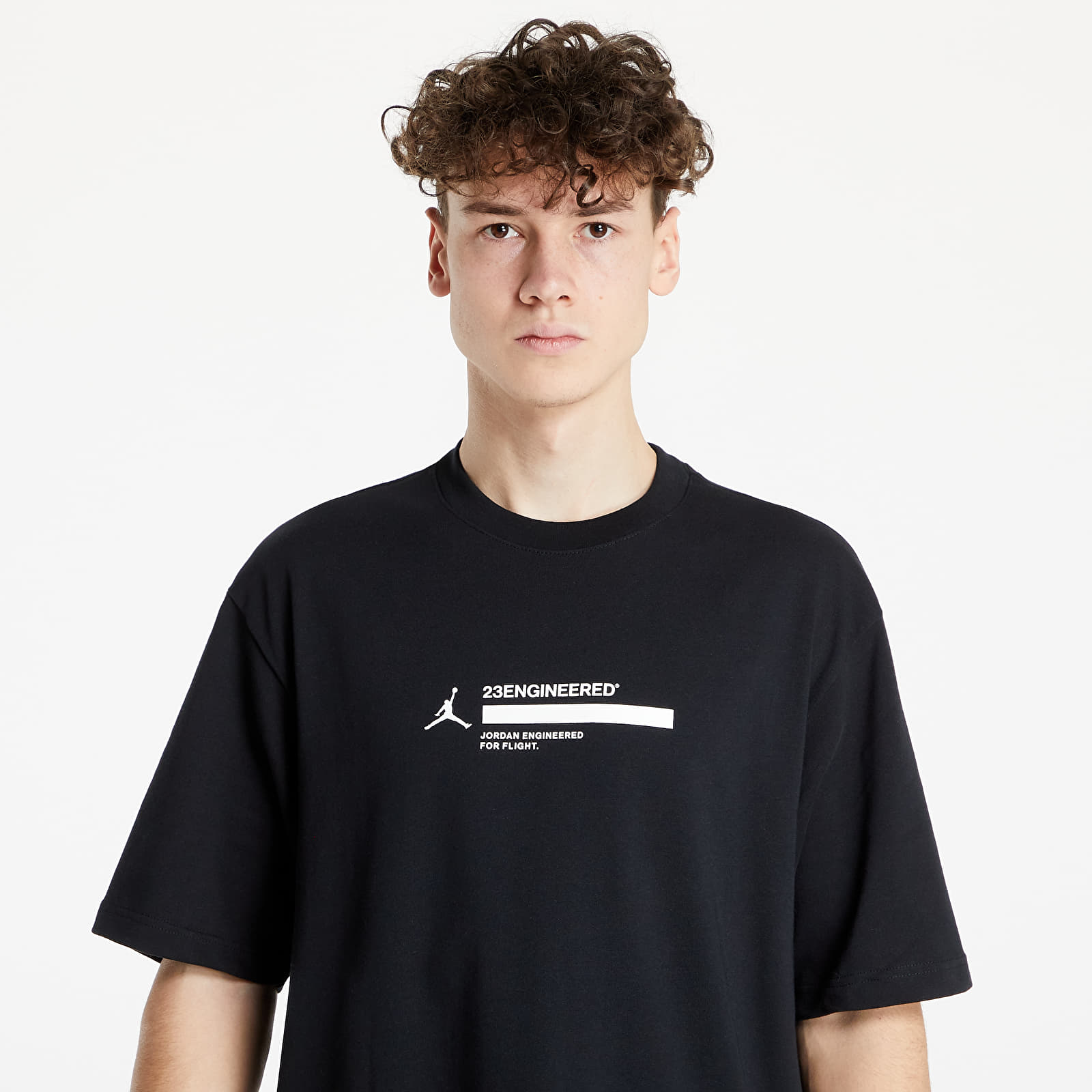 Magliette Jordan 23 Engineered Shortsleeve Crewneck Tee Black