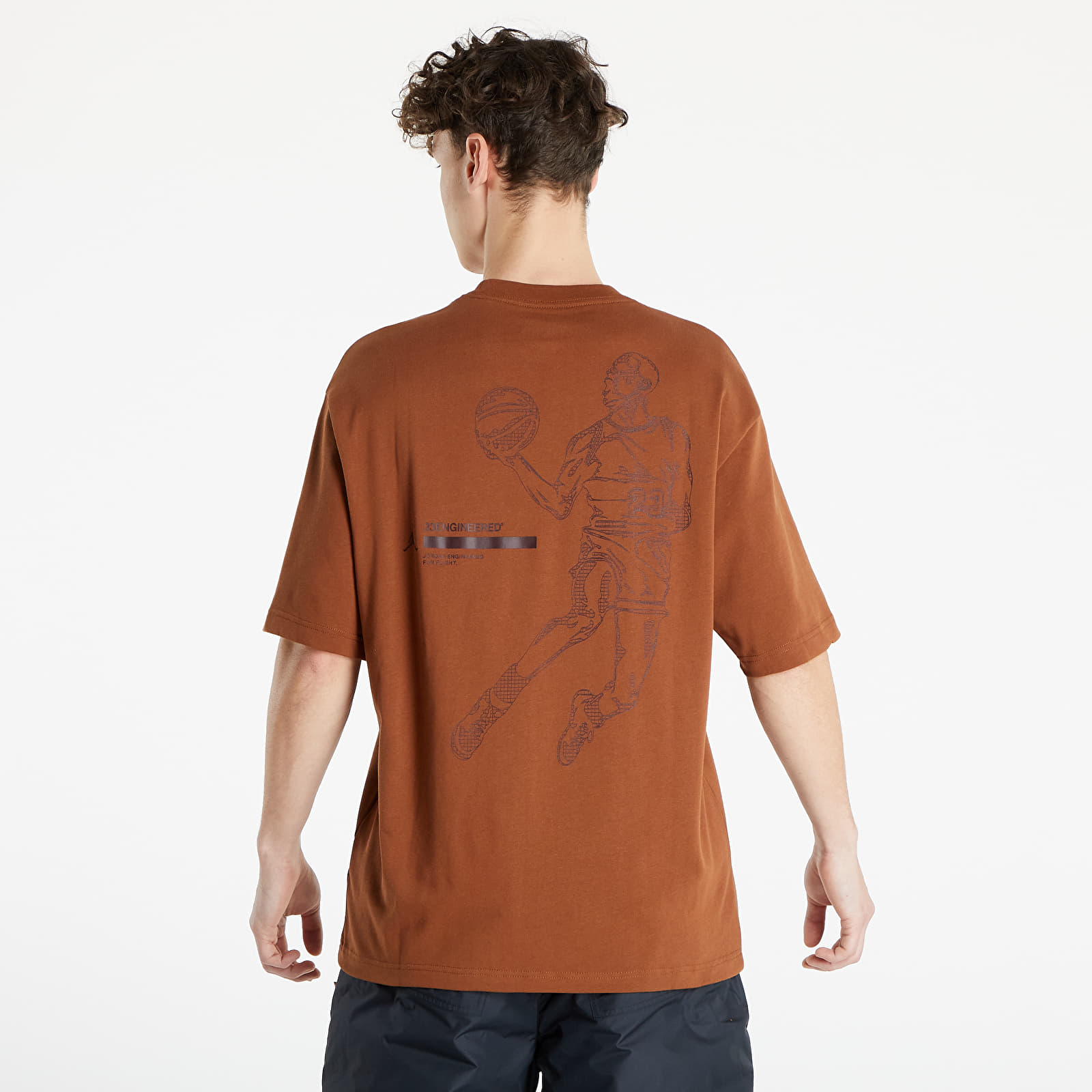 T-shirts Jordan 23 Engineered Men's Short-Sleeve T-Shirt Pecan/ Brown Basalt/ Brown Basalt
