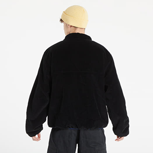 Jackets Stussy Corduroy Mock Pullover Black Footshop
