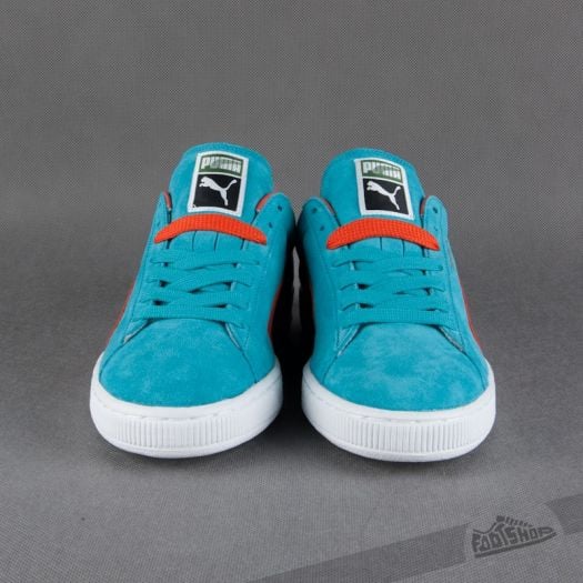 Puma store suede turquoise