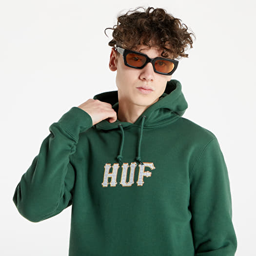 Huf green hoodie outlet