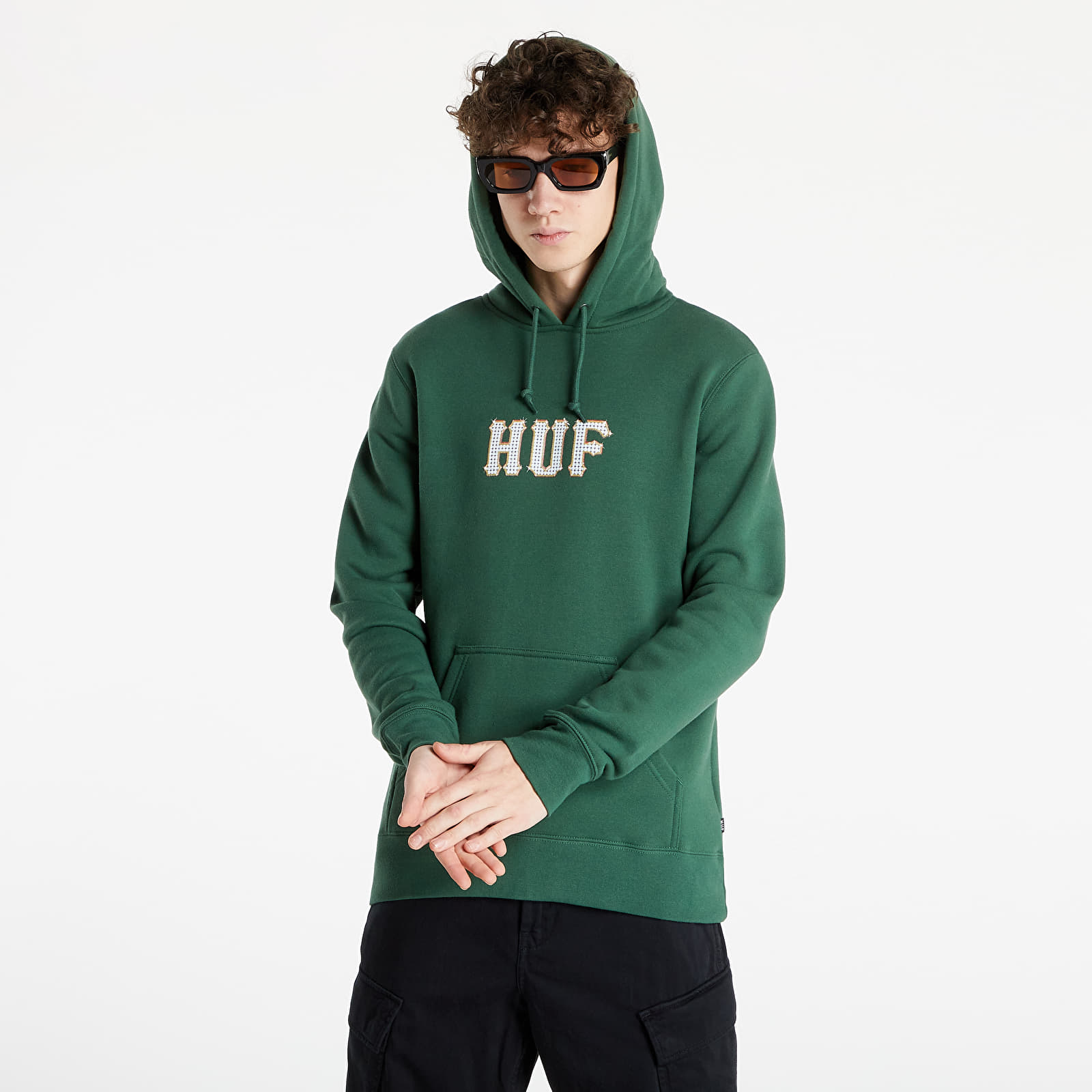 Felpa huf verde acqua top