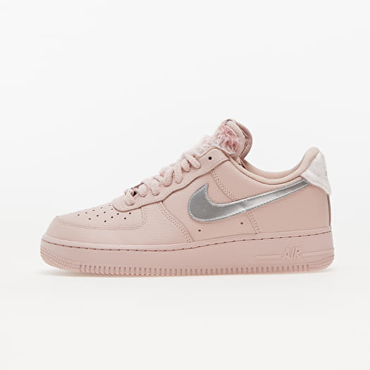 Women s shoes Nike W Air Force 1 07 Pink Oxford Metallic Silver