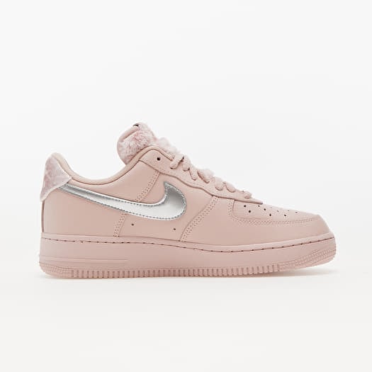 Women s shoes Nike W Air Force 1 07 Pink Oxford Metallic Silver Cedar Footshop
