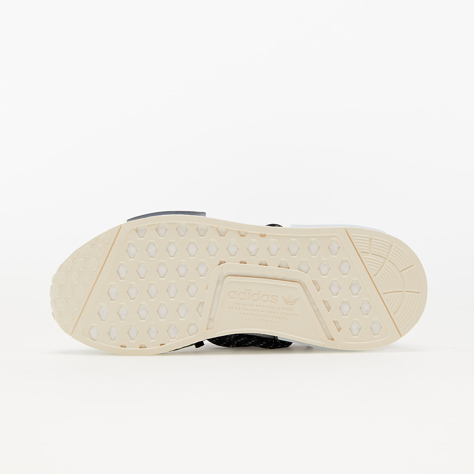 Vyriška avalynė adidas x Billionaire Boys Club x Pharrell Williams HU NMD "Running Dog" Customized/ Core White/ Brown