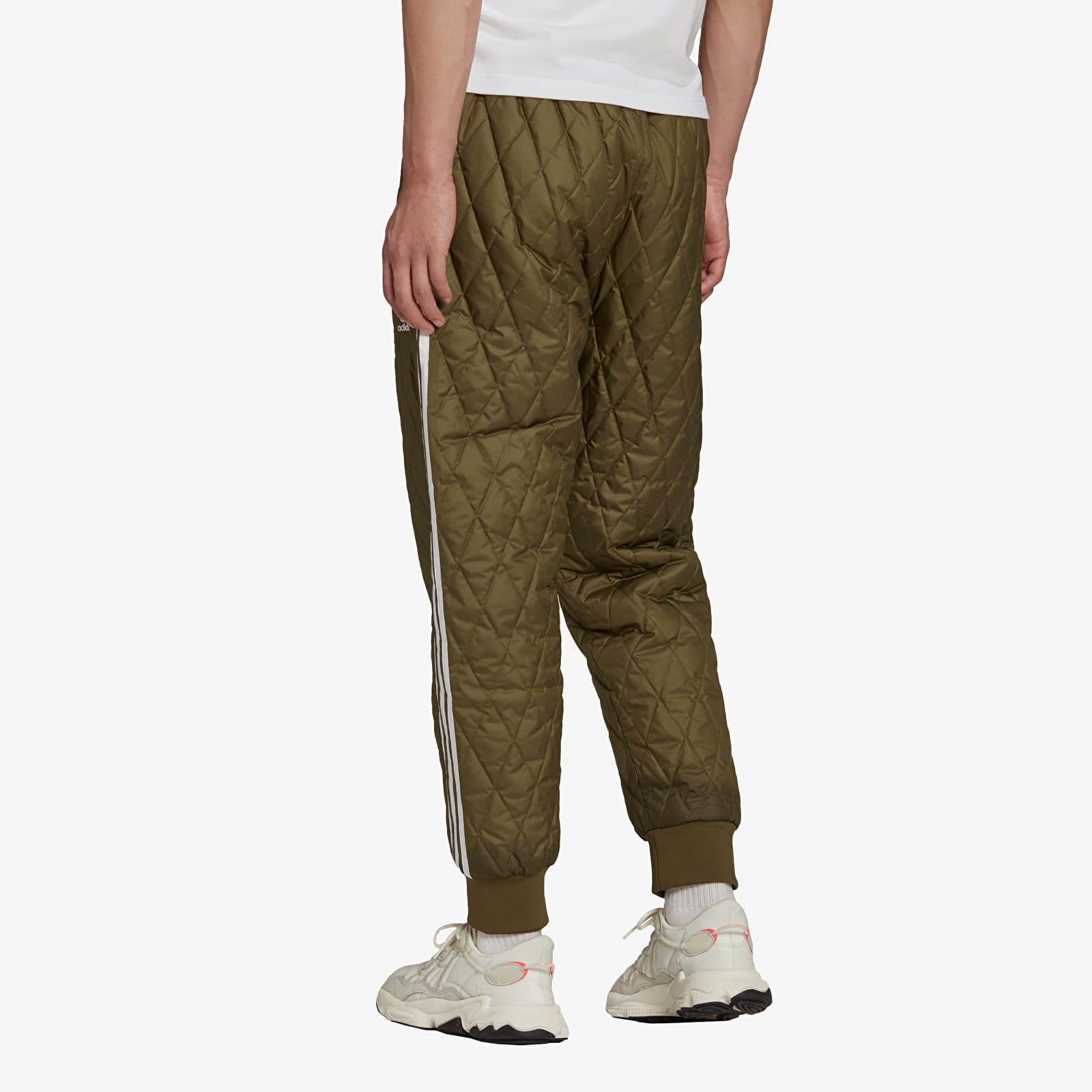 Hosen adidas Quilted Sst Track Pants Focus Olive