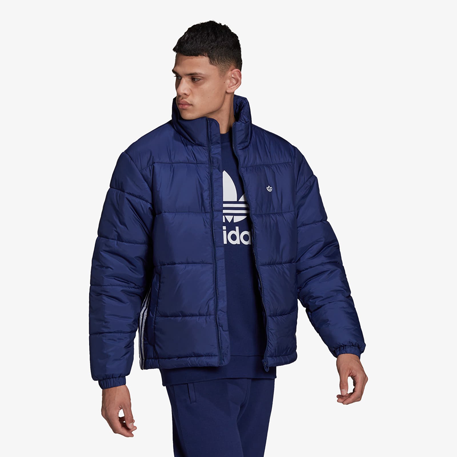 Striukės adidas Padded Stand-Up Collar Puffer Night Sky