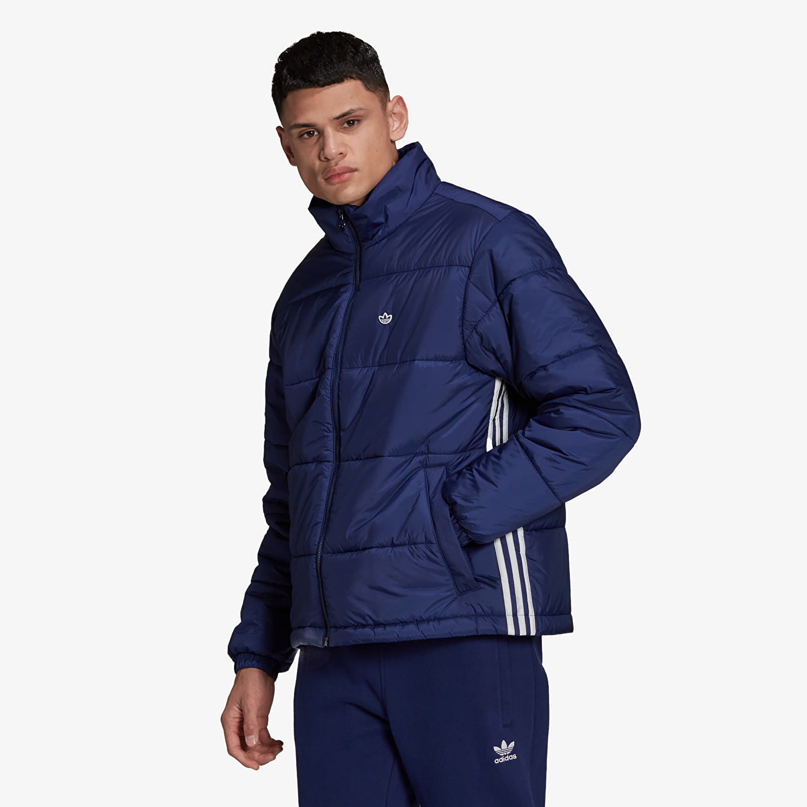 Striukės adidas Padded Stand-Up Collar Puffer Night Sky