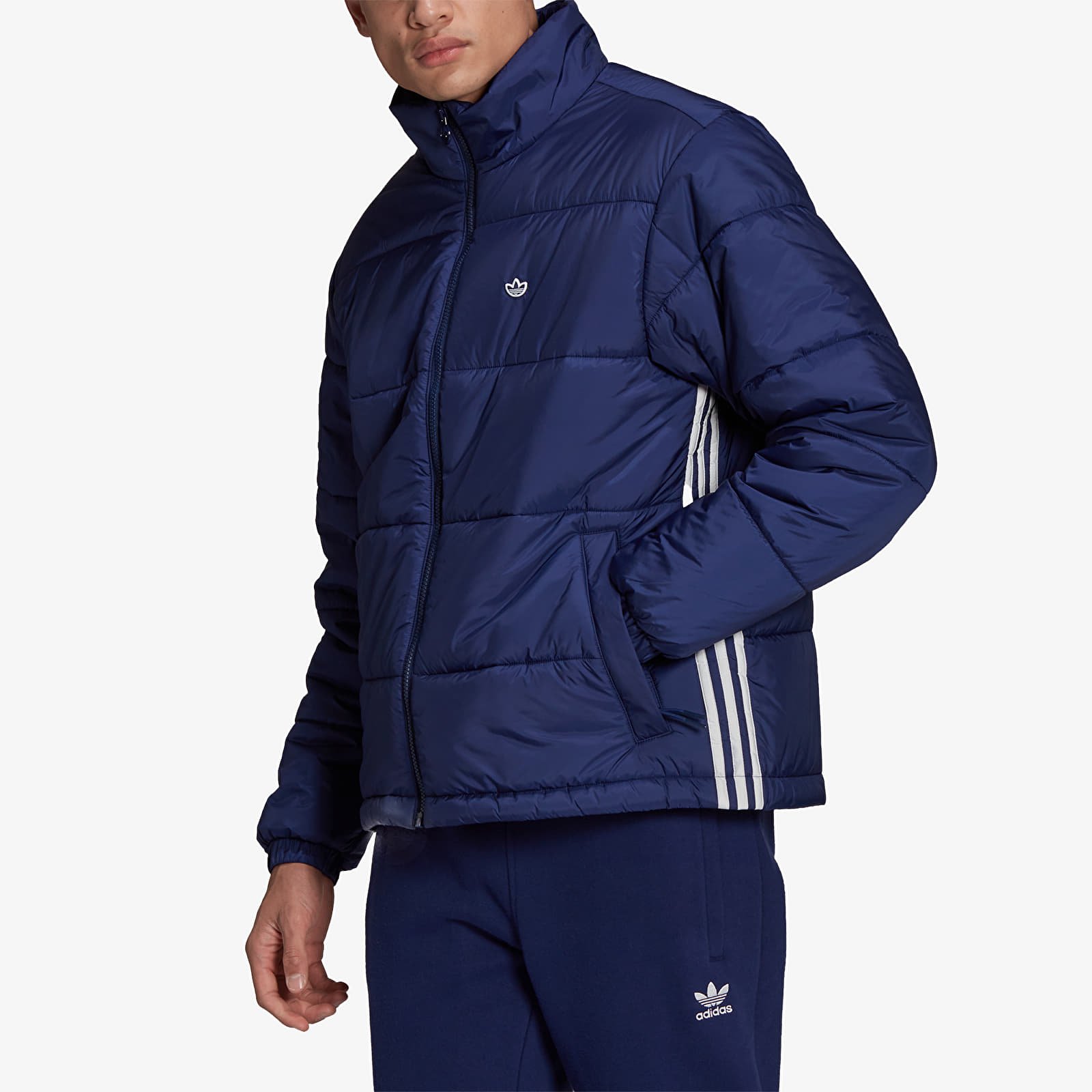 Striukės adidas Padded Stand-Up Collar Puffer Night Sky