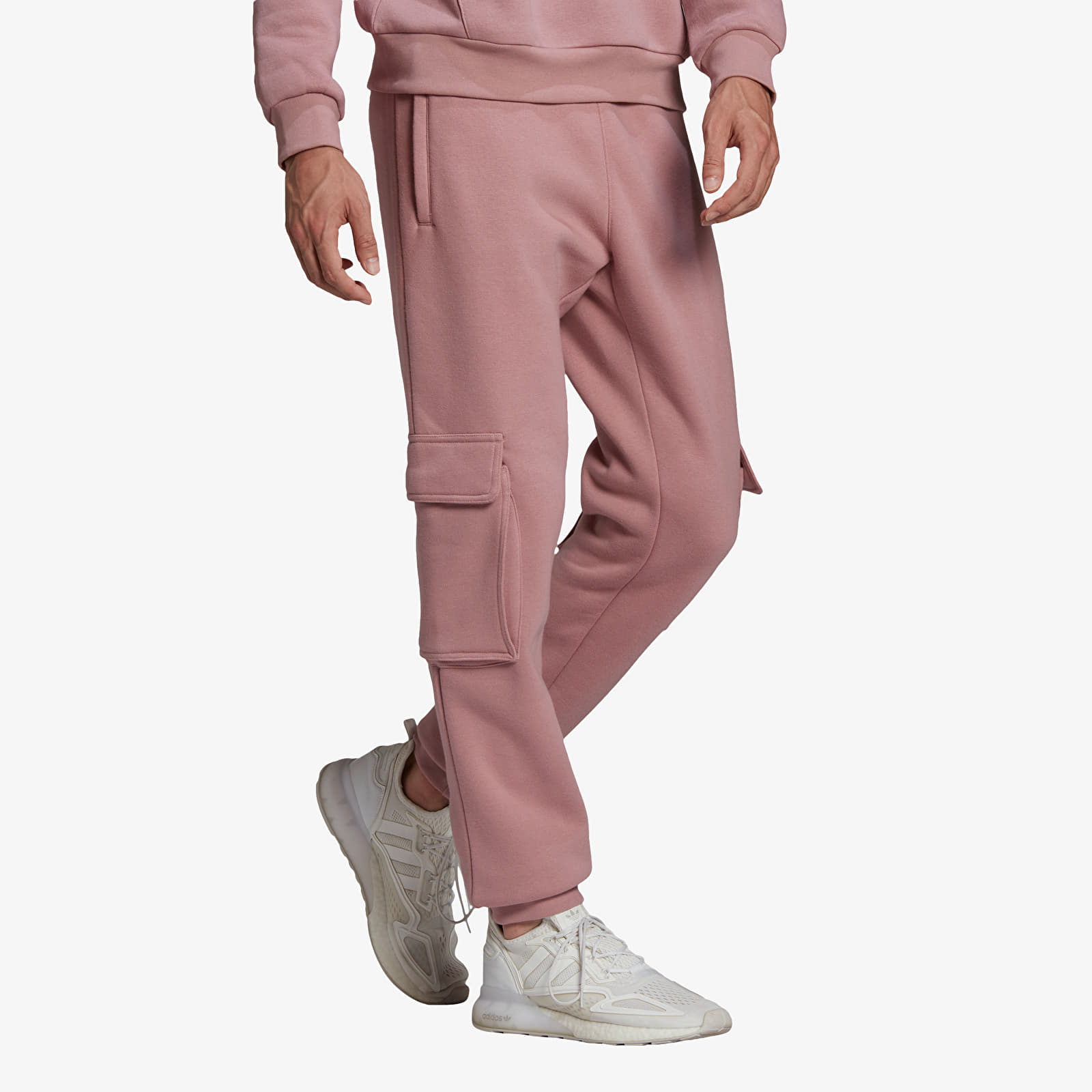 Pantaloni și blugi adidas Essentials C Pants Magic Mauve