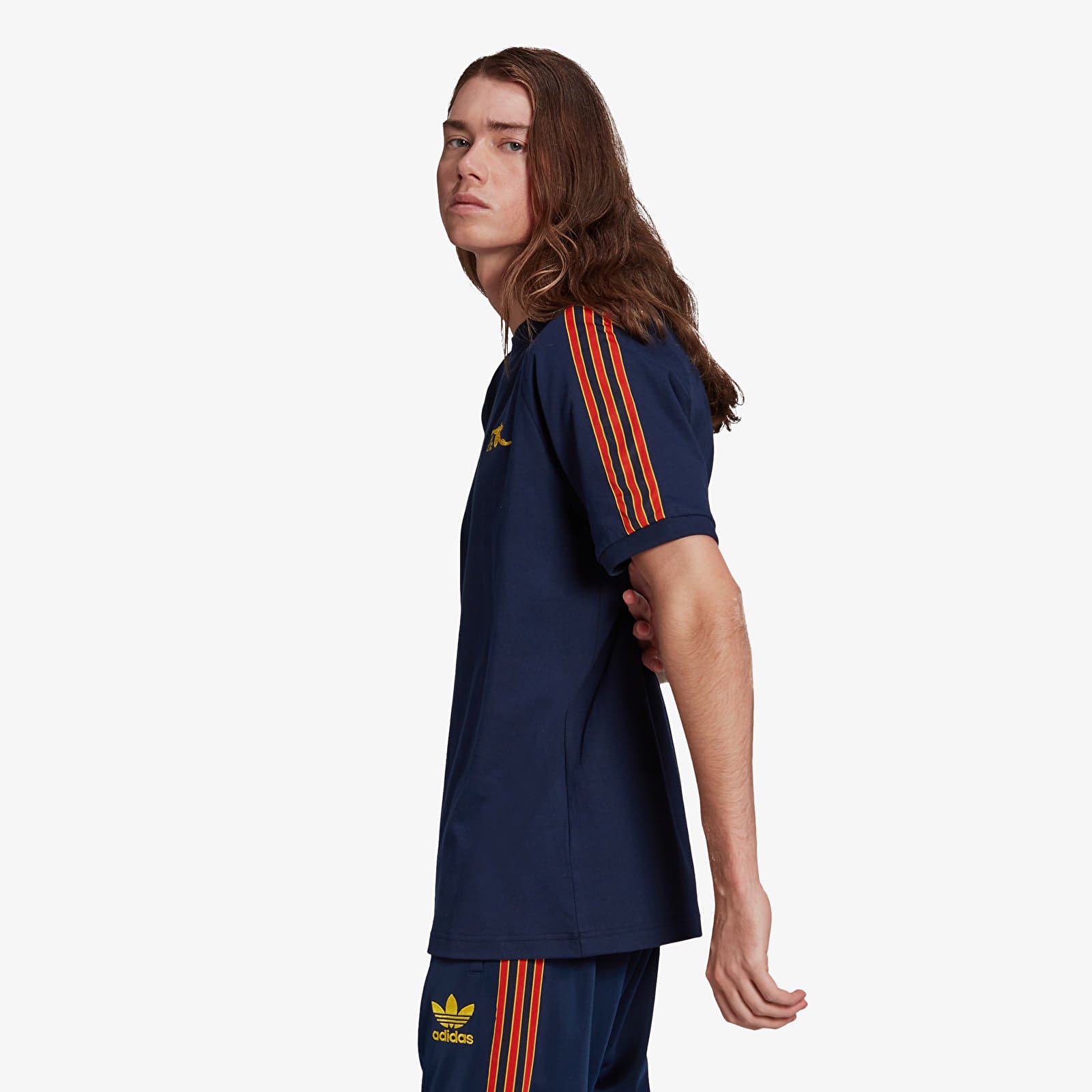 Pólók adidas Arsenal FC 3-Stripes Tee Collegiate Navy
