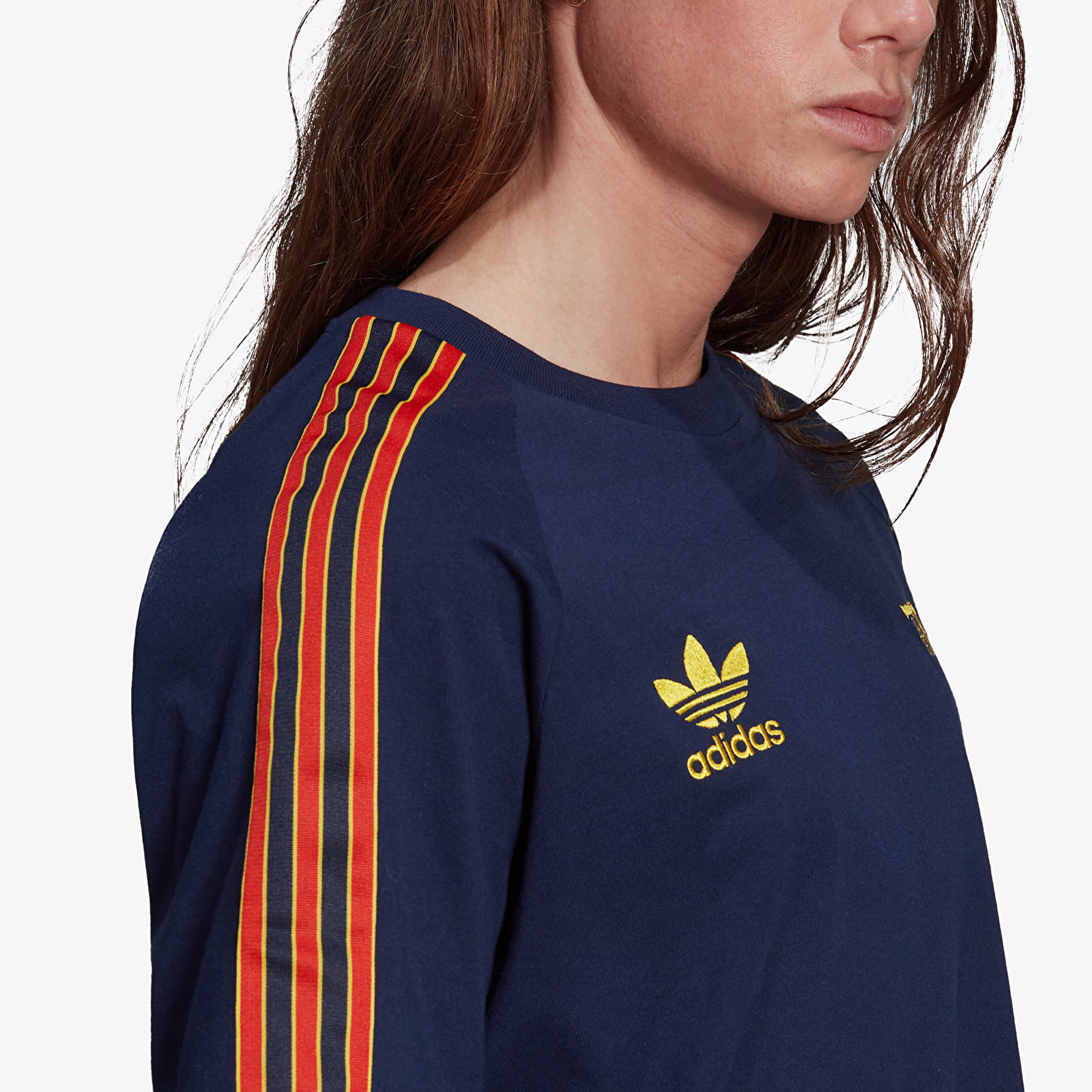 Pólók adidas Arsenal FC 3-Stripes Tee Collegiate Navy