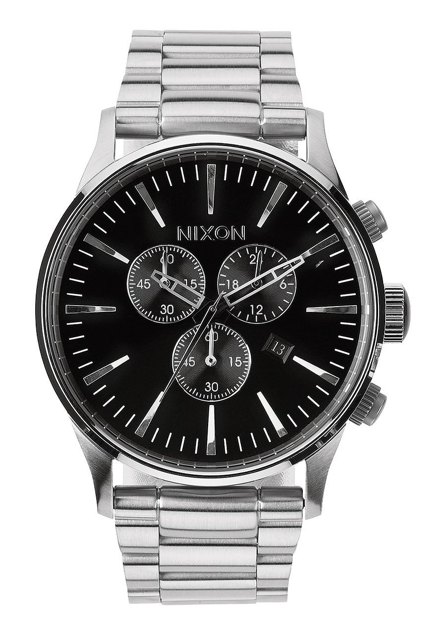 Karórák Nixon Sentry Chrono Black