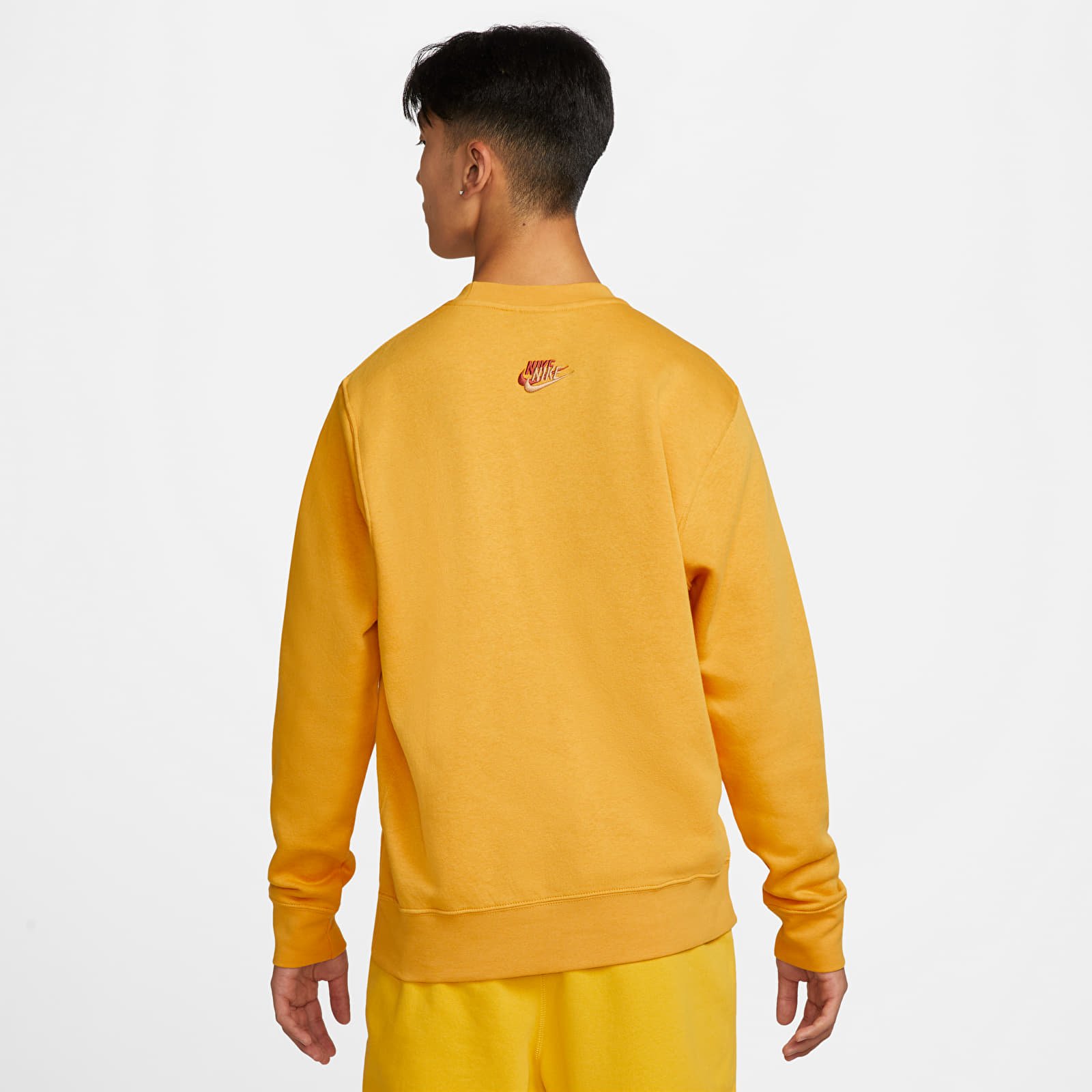 Kapucnis pulóverek és pulcsik Nike Sportswear M NSW Sport Essentials+ Crew Pollen/ Pollen