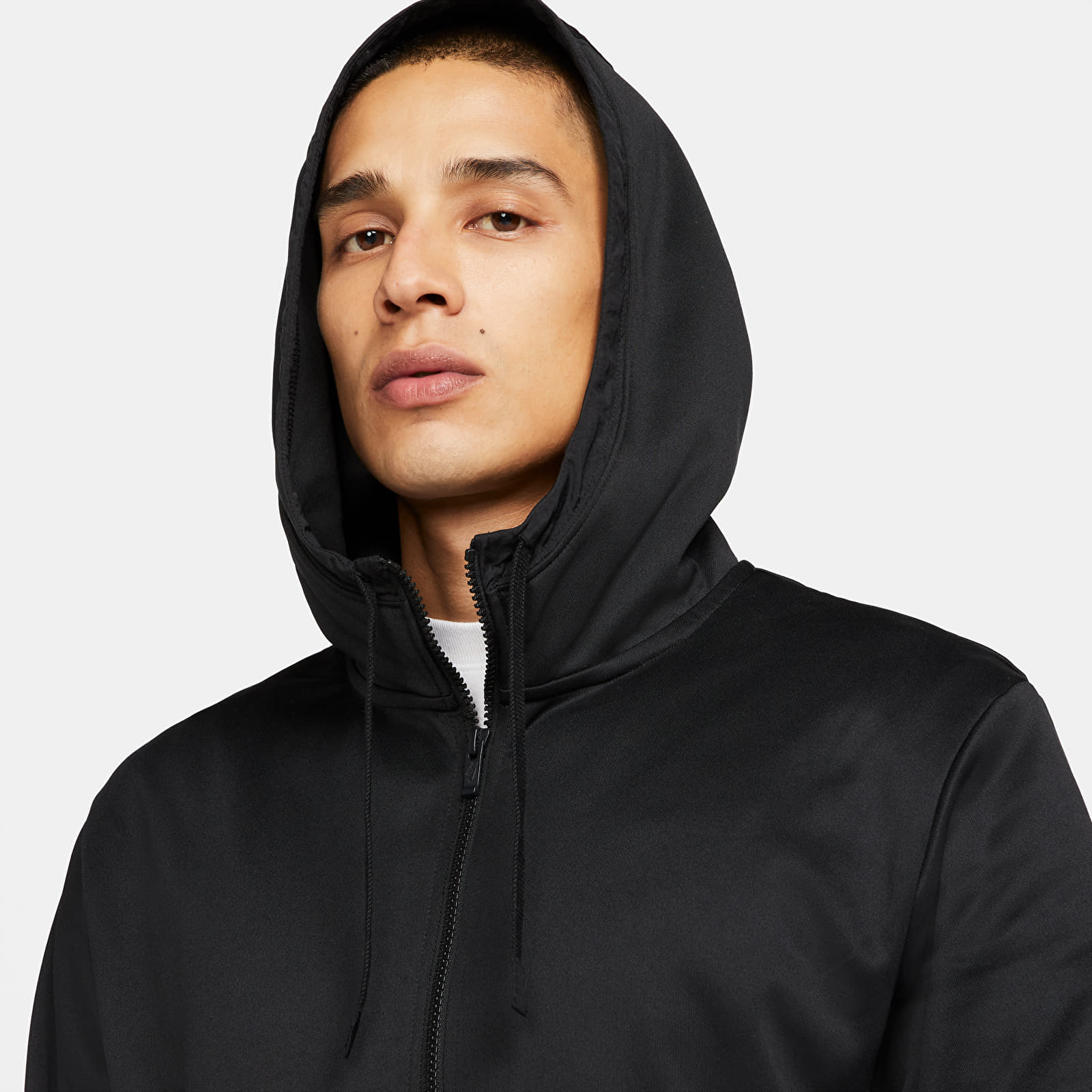 Hættetrøjer og sweatshirts Nike Sportswear Dri-FIT Men's Full-Zip Hoodie Black/ Black