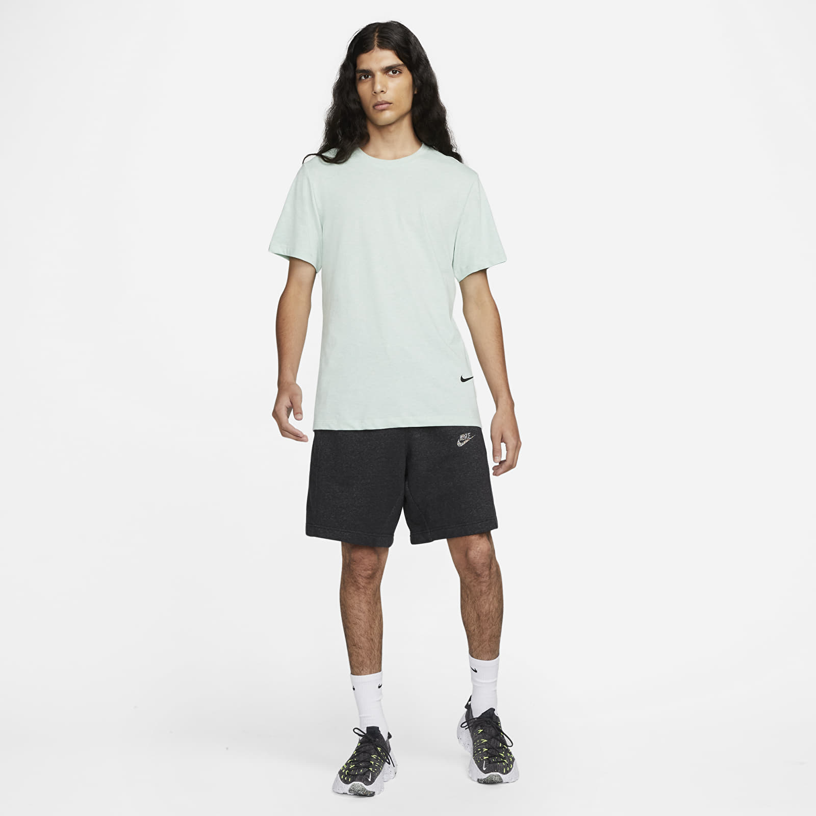 Trička Nike Sportswear M NSW Tee Sustainability Seafoam/ Heather/ Black