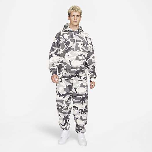 Pants and jeans Nike M NRG SoloSwoosh Pant Fleece Gy Camo Sail