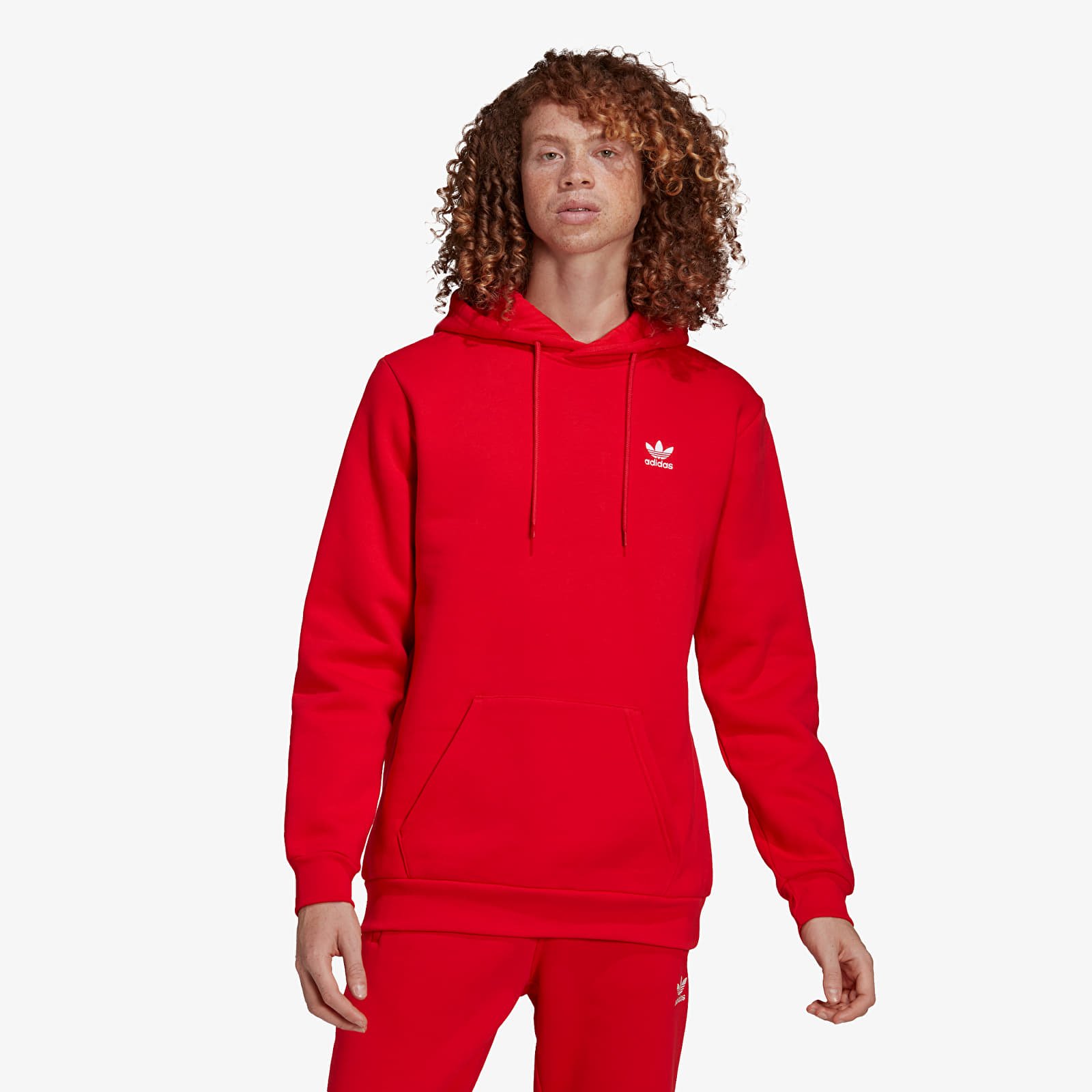Sweatshirts adidas Essentials Hoodie Vivid Red