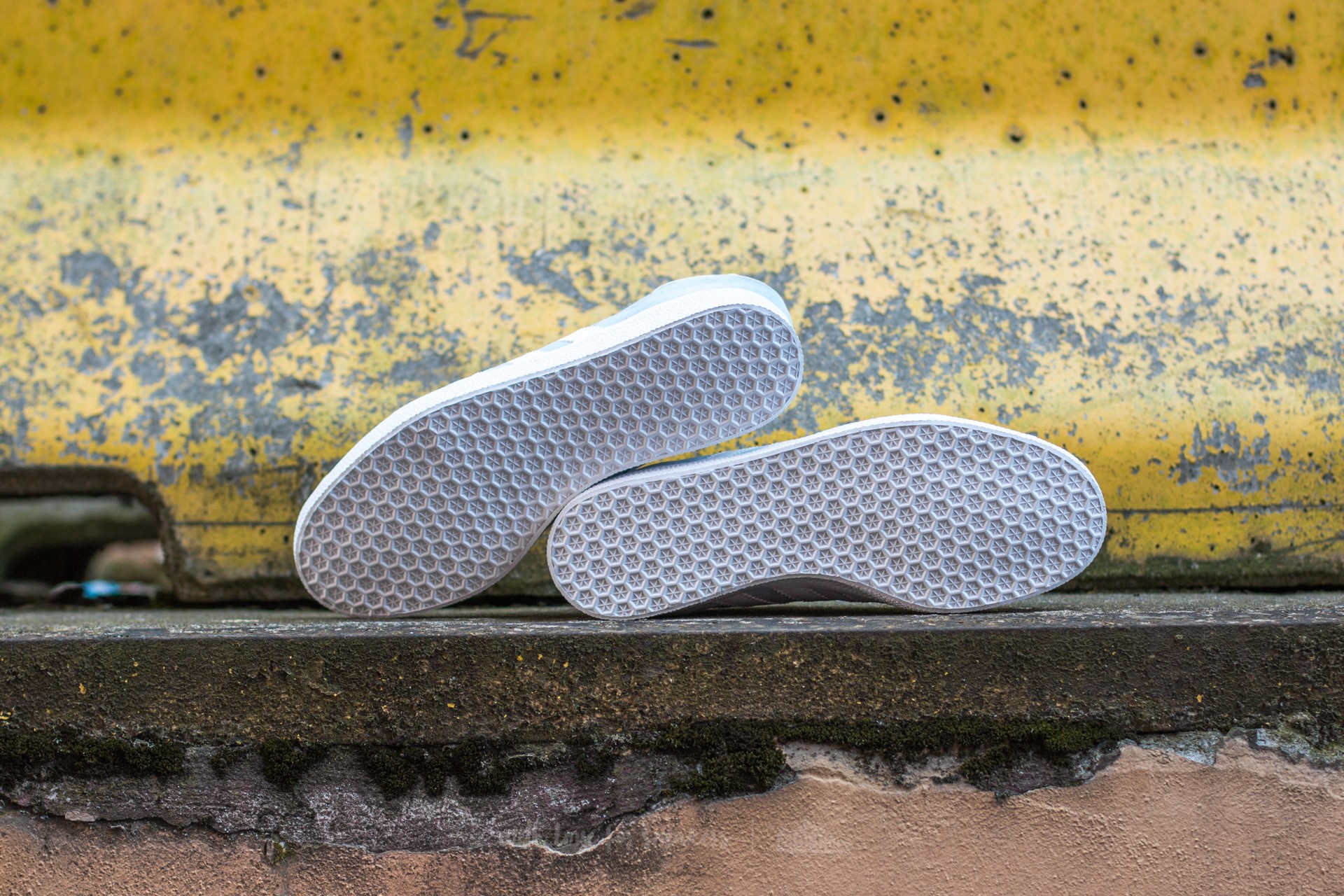 Men's shoes adidas Gazelle Clear Sky/ White/ Gold Metallic