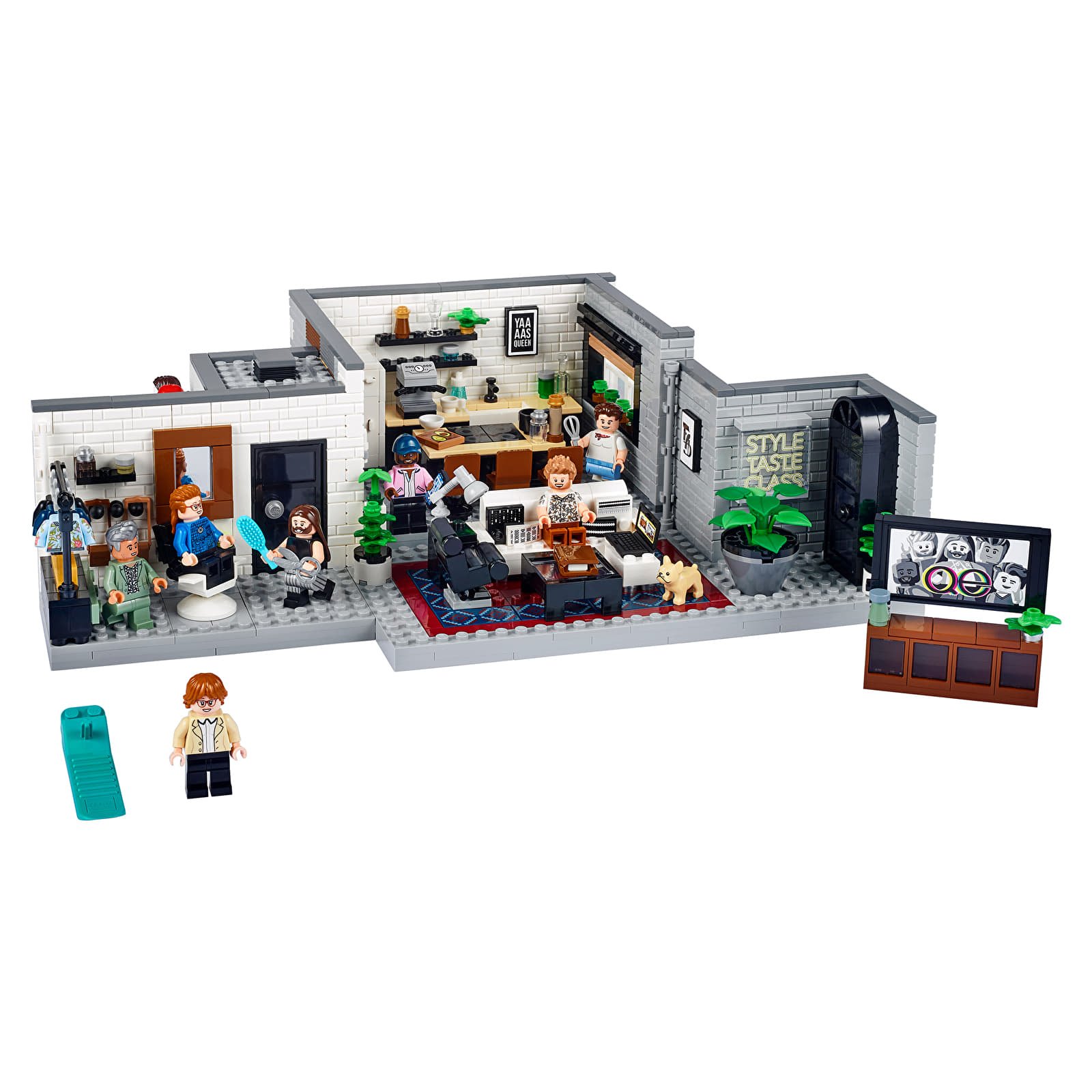 Kits de LEGO® LEGO® ICONS 10291 Queer Eye – The Fab 5 Loft