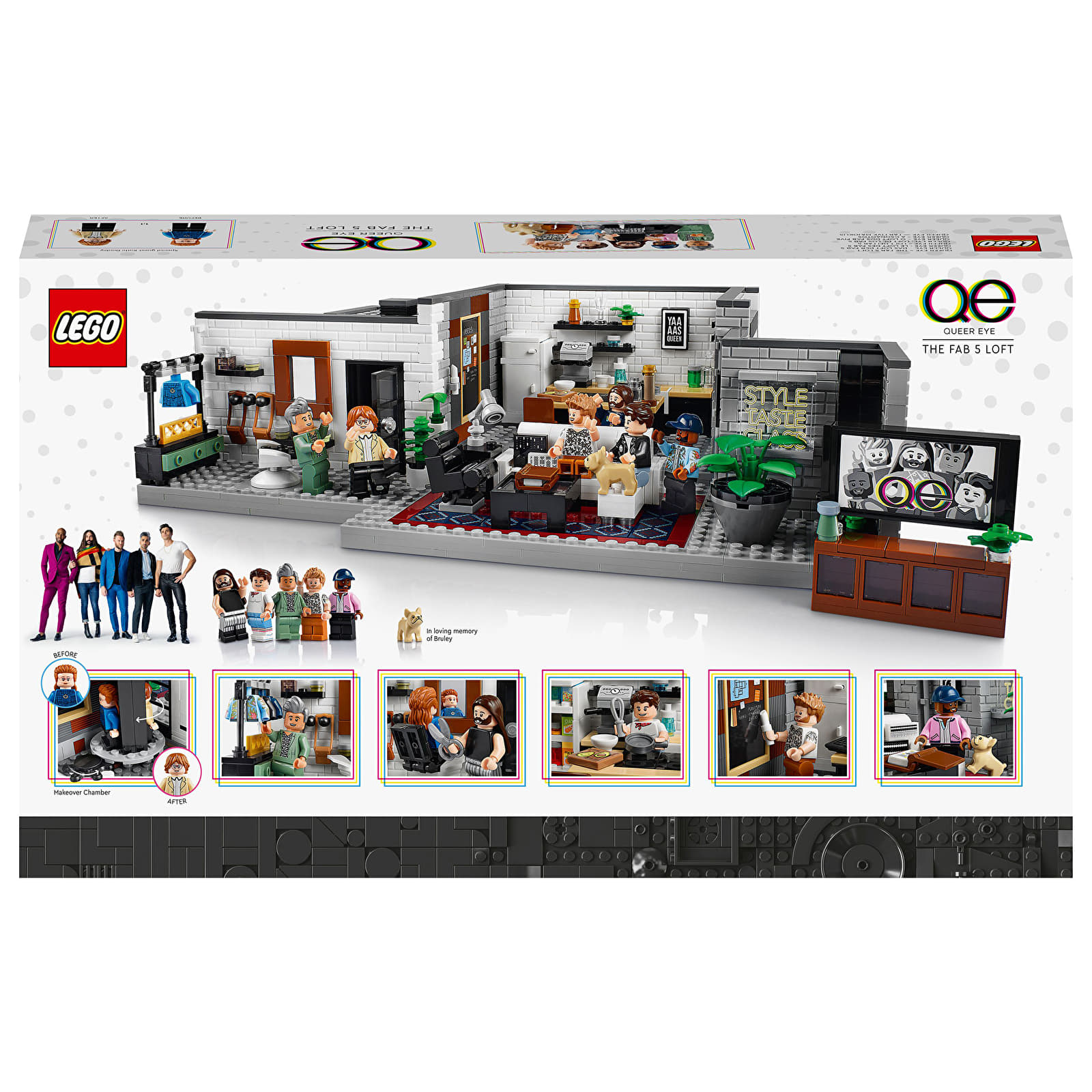 Kits de LEGO® LEGO® ICONS 10291 Queer Eye – The Fab 5 Loft