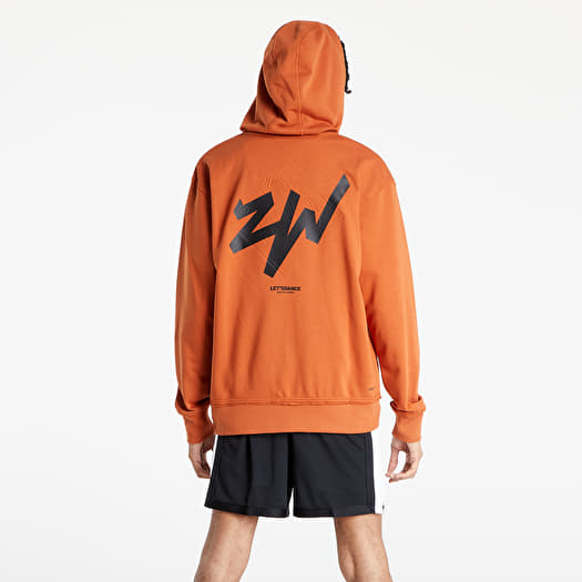 black and orange jordan hoodie