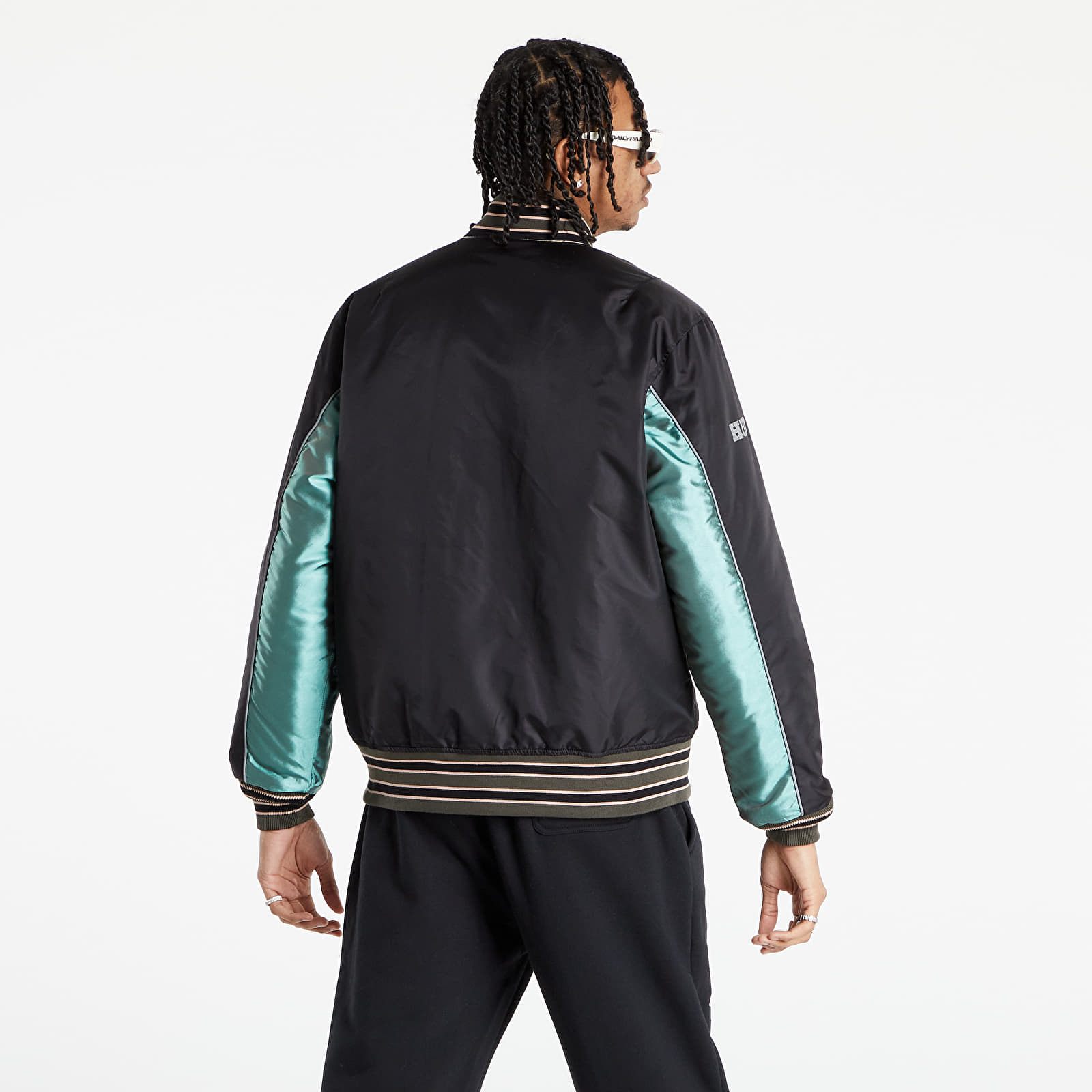 Bomber Jackets HUF x Playboy Reversible Bomber Black Footshop