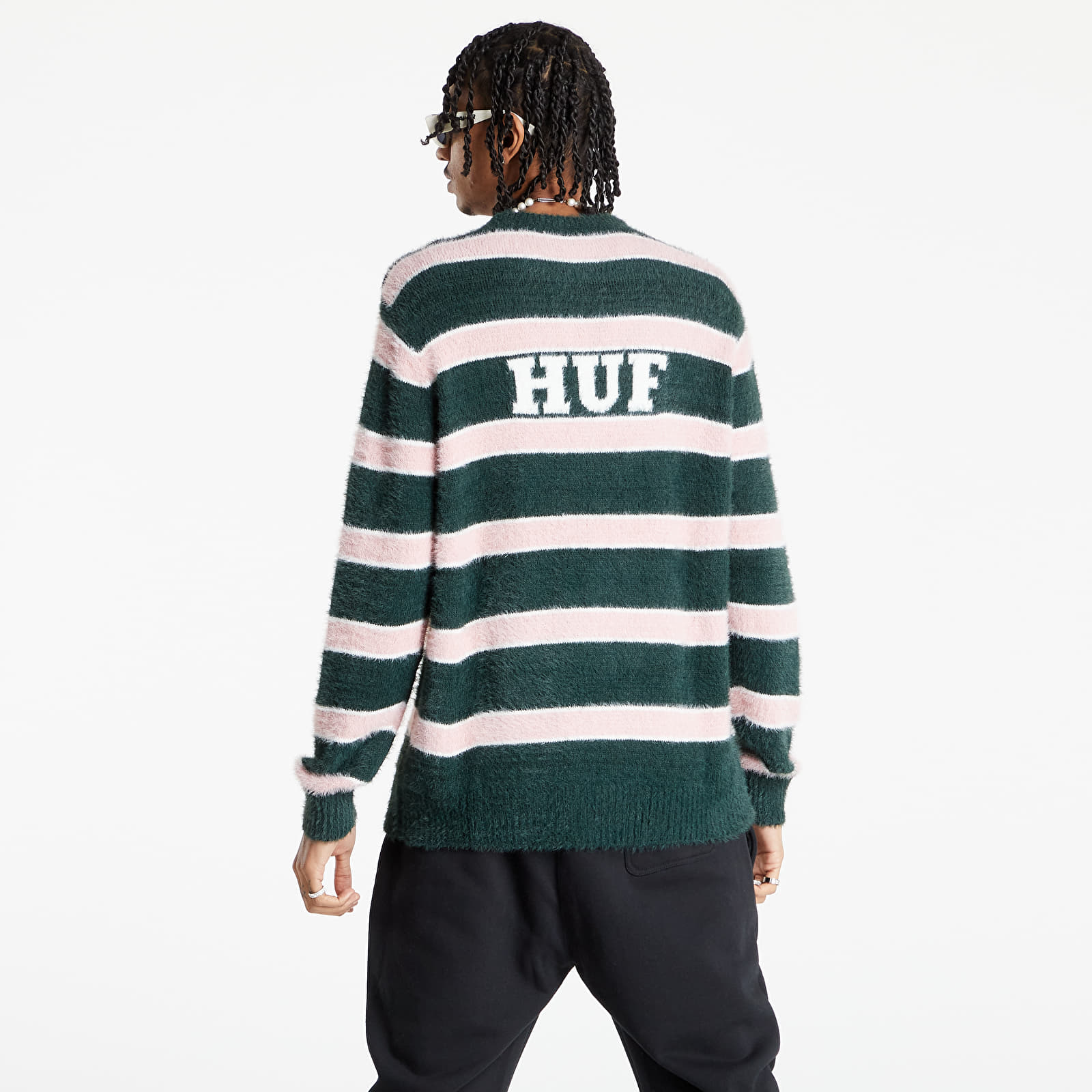 Sweaters HUF x Playboy Faux Mohair Sweater Green