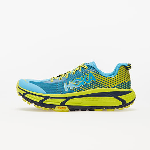 Men s shoes Hoka One One M Evo Mafate 2 Cyan Citrus Footshop