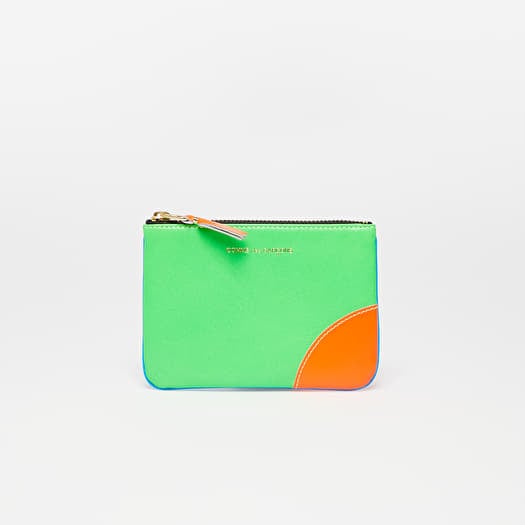 Wallets Comme des Gar ons Super Fluo Blue Green Footshop