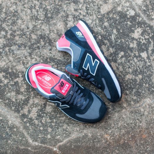 Women s shoes New Balance WL574CPL Black Pink Grey Footshop