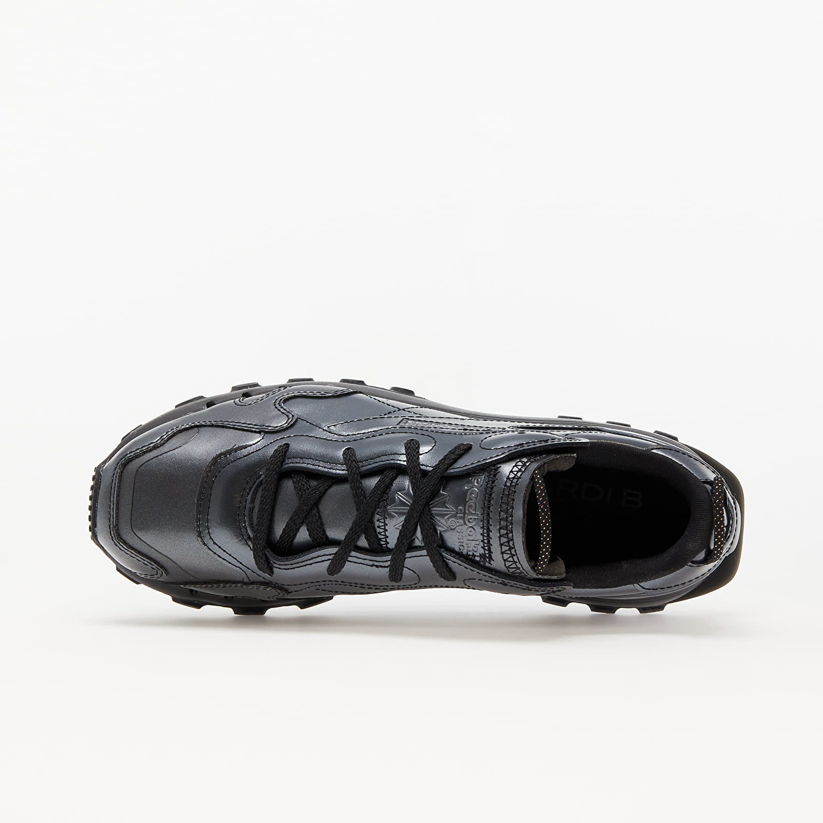 Zapatillas mujer Reebok x Cardi B Classic Leather Core Black/ Core Black/ Dark Silver
