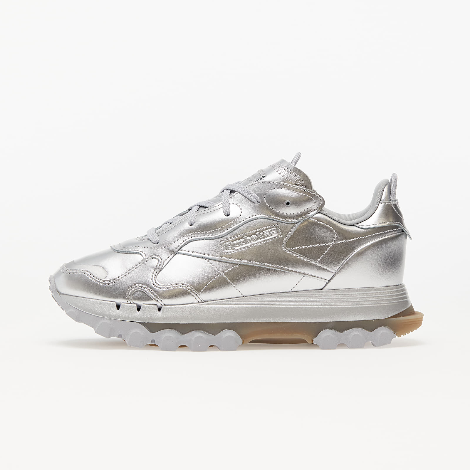 Metallic sales reebok trainers