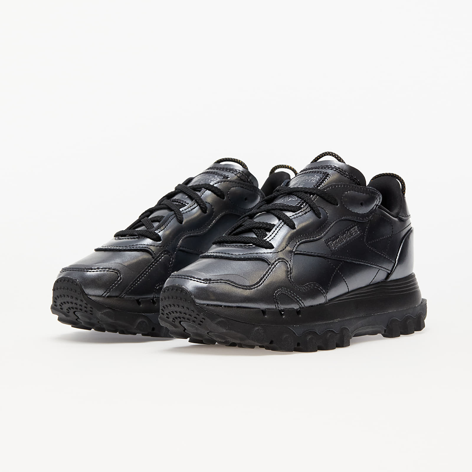 Zapatillas mujer Reebok x Cardi B Classic Leather Core Black/ Core Black/ Dark Silver