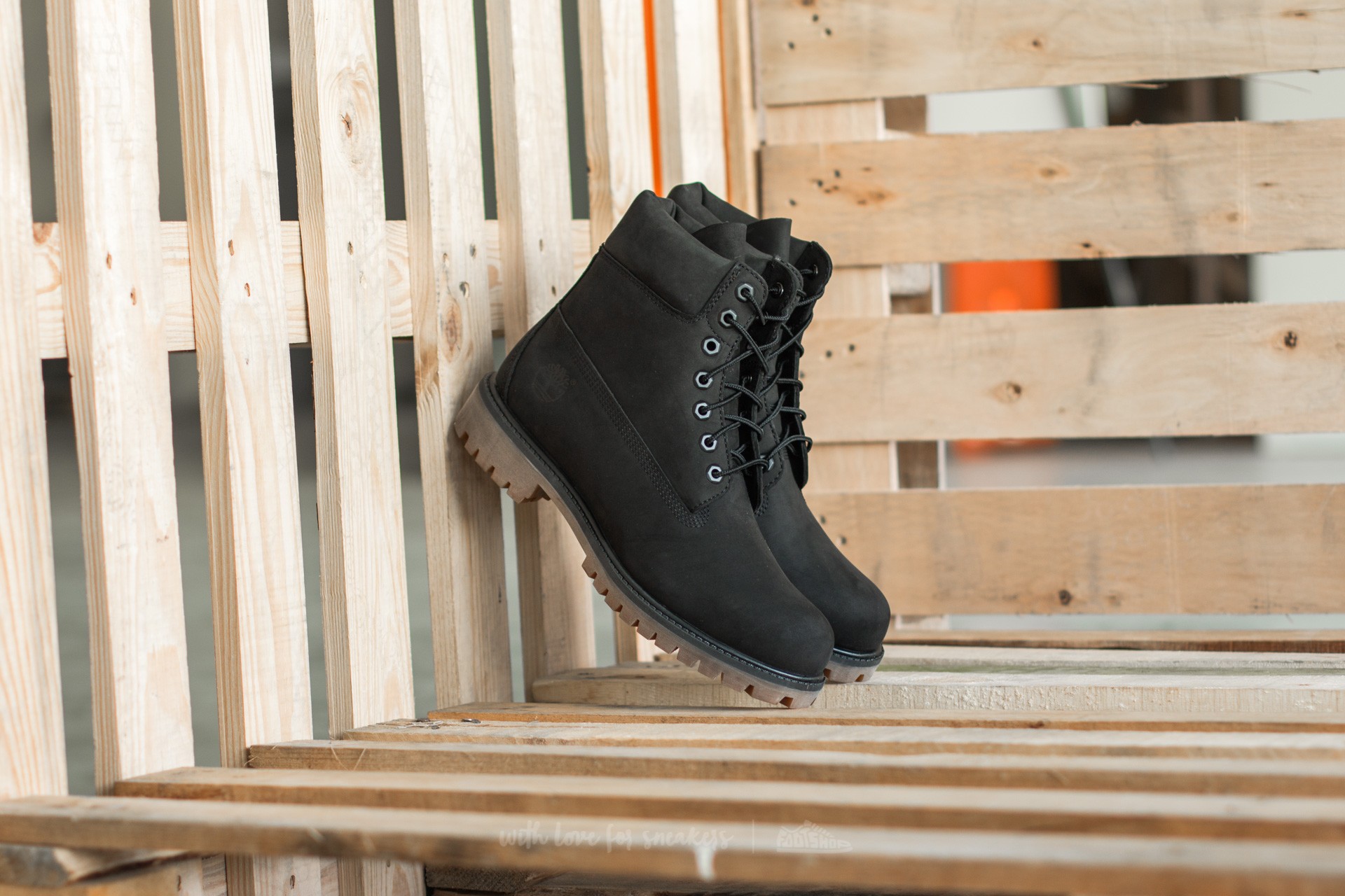 Men s shoes Timberland 6 in Premium Boot Black Footshop