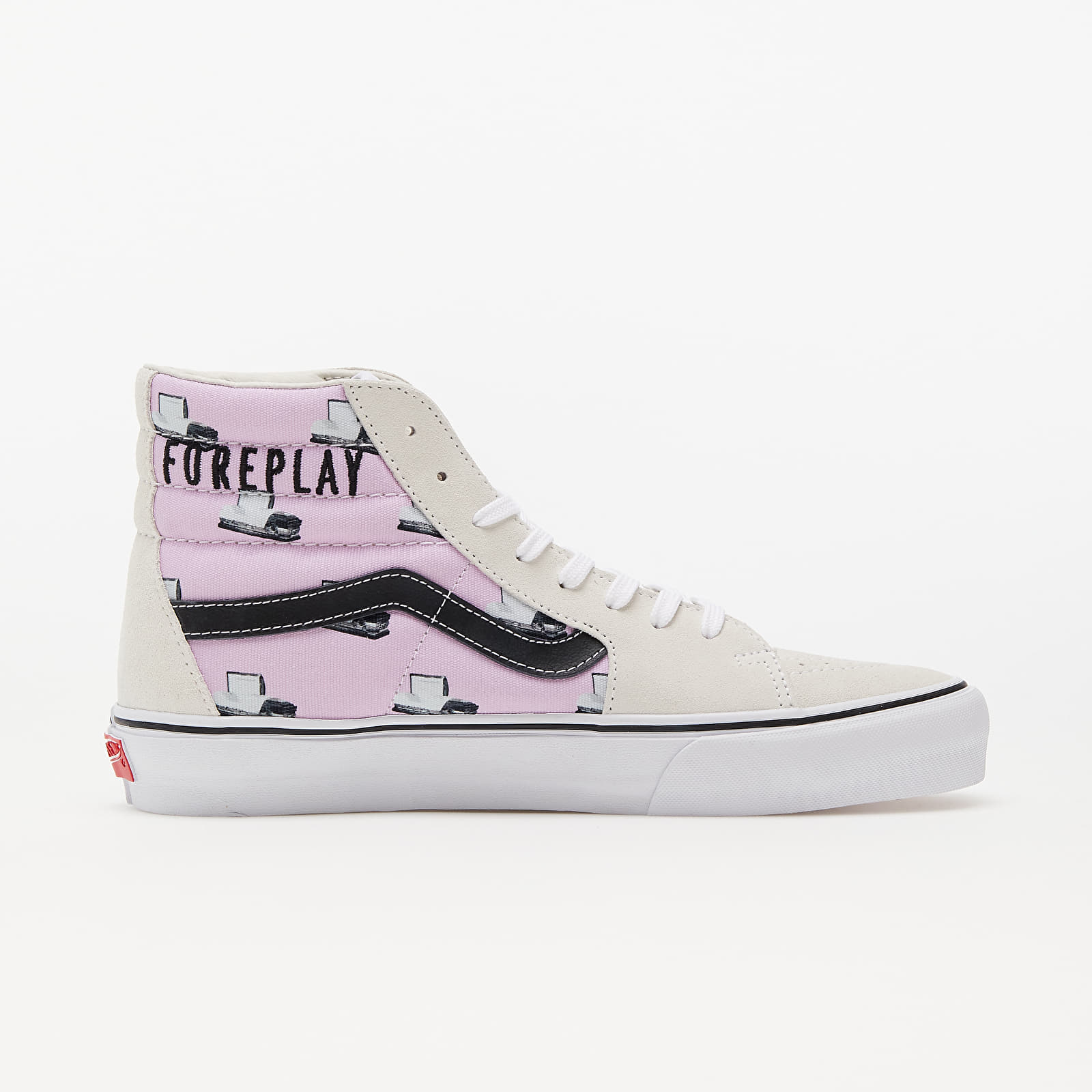 Herren Sneaker und Schuhe Vans Vault SK8-Hi LX (Cali Thornhill Dewitt) White/ Pink